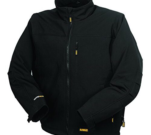 DEWALT DCHJ060ABB-S Heated Soft Shell Jacket, S, Black