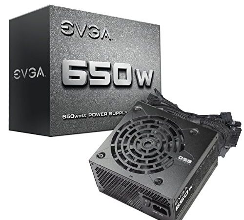 EVGA 650 N1, 650W, 2 Year Warranty, Power Supply 100-N1-0650-L1