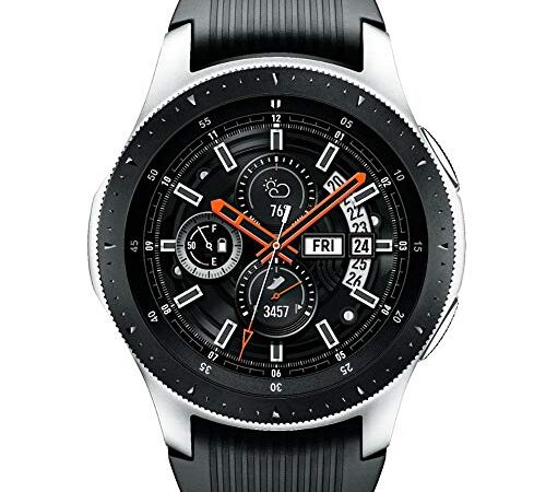 Samsung Galaxy Watch (46mm) Silver (Bluetooth), SM-R800 – International Version -No Warranty