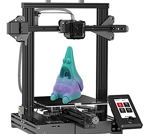 VOXELAB Aquila X2 Upgraded 3D Printer with Removable Carborundum Glass Platform, Fully Open Source and Resume Printing Function, Works with PLA/ABS/PETG, Printing Size 220x220x250mm