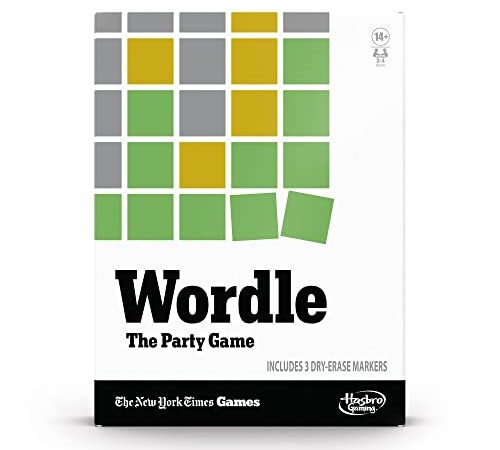 Wordle The Party Game for 2-4 Players, Inspired by New York Times Wordle Game, Word Game, Indoor Game for Ages 14 and Up