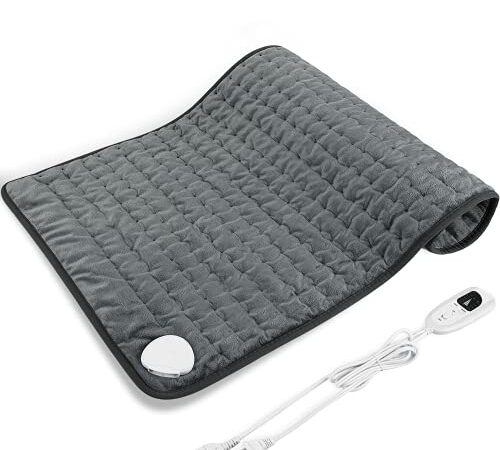 Heating Pad,Electric Heating Pad for Moist & Dry Heat,Extra Large 30" X 16"Heating Pads for Neck, Back,Shoulder & Sore Muscle Relief,with Auto Shut Off,Machine Washable