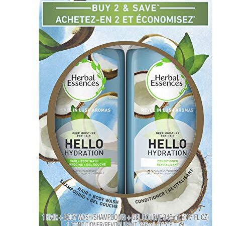 Herbal Essences Hello Hydration Shampoo & Conditioner Bundle Pack, 1 Count