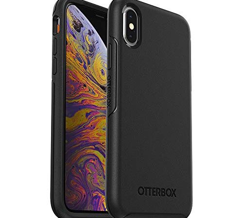 OtterBox SYMMETRY SERIES Case for iPhone Xs & iPhone X - Retail Packaging - BLACK