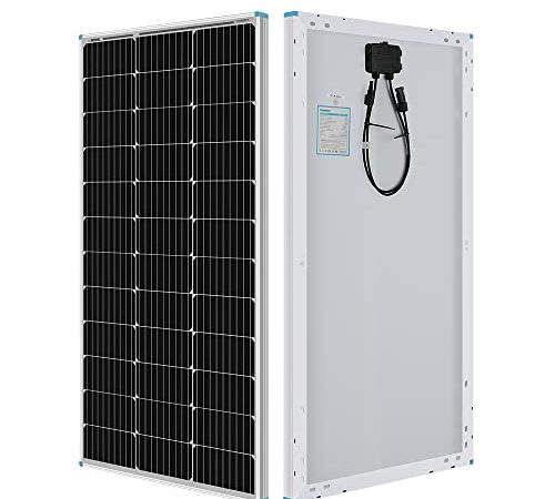 Renogy 100 Watt 12 Volt Monocrystalline Solar Panel (Compact Design)