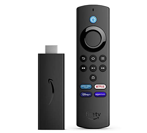 Fire TV Stick Lite with latest Alexa Voice Remote Lite (no TV controls), HD streaming device