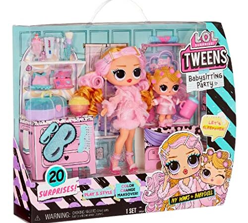 L.O.L. Surprise Tweens + Tots Baby Sitters- Ivy Winks + Babydoll