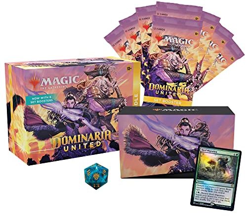 Magic The Gathering Dominaria United Bundle | 8 Set Boosters + Accessories