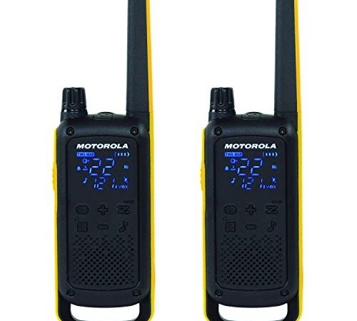 Motorola T470 Talkabout Weatherproof GMRS Radio, 56KM, 2 Pack