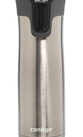 Contigo Autoseal West Loop - Vacuum Insulated Stainless Steel Thermal Coffee Travel Mug - Keeps Drinks Hot or Cold for Hours - Autoseal Prevents Spills and Leaks - BPA-Free - 24 Ounces