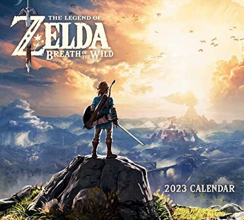 Legend of Zelda: Breath of the Wild 2023 Wall Calendar