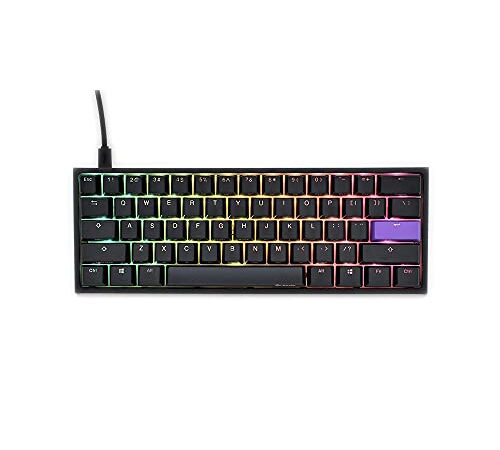 Ducky One 2 Mini Black RGB - Cherry MX Silent Red Switch - Version 2 (Zodiac Space bar)