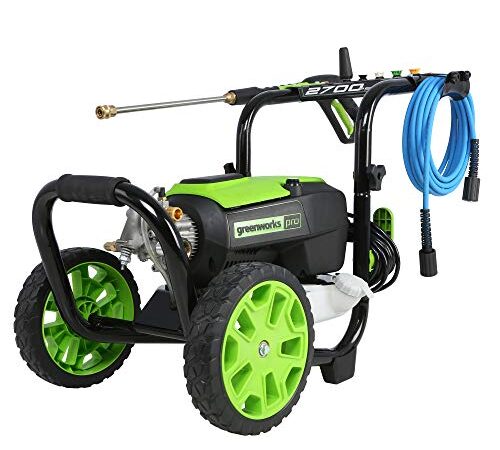 Greenworks Pro 2700 PSI 1.2-Gallon-GPM 14 Amp Cold Water Electric Pressure Washer