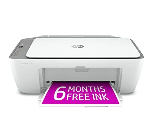 HP DeskJet 2755e All-in-One Printer with 6 Months Free Ink Through HP Plus (26K67A)