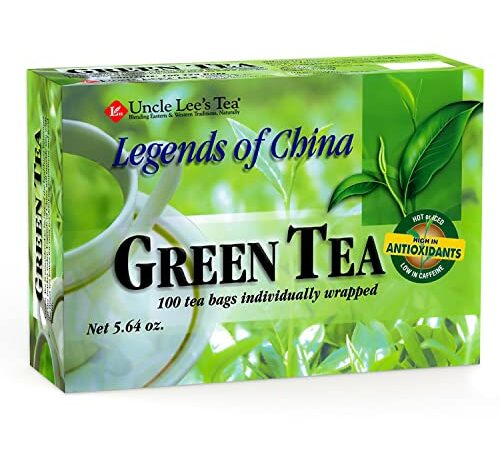 Legends of China Green Tea by Uncle Lee's Tea, 100-pack