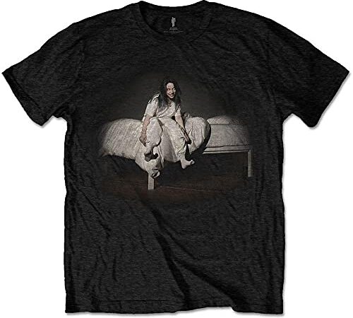 Official Billie Eilish T Shirt Sweet Dreams Logo New Unisex Black Size S