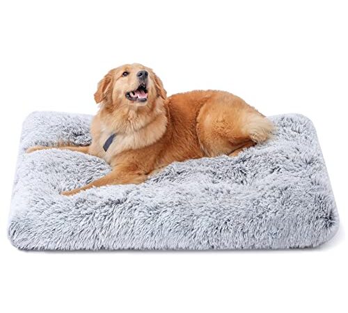 Sycoodeal Dog Bed Mat for Medium & Large Dogs (Grey)