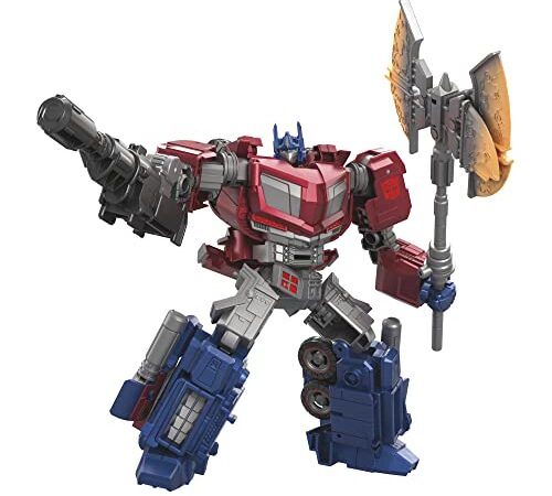 Transformers Toys Studio Series Voyager Class 03 Gamer Edition Optimus Prime Toy, 6.5-inch, Action Figure for Boys and Girls Ages 8 and Up