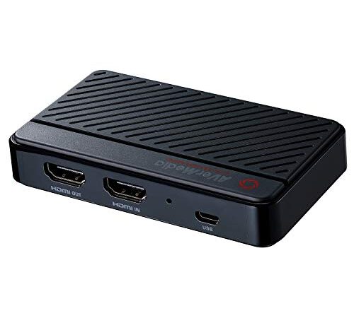 AVerMedia Live Gamer Mini Capture Card, Video Stream and Record Gameplay in 1080p60 with HDMI Pass-Thru, Plug & Play, on OBS, Xbox Series x/s, PS5, Nintendo Switch, Windows 11 / MacOs12 (GC311)