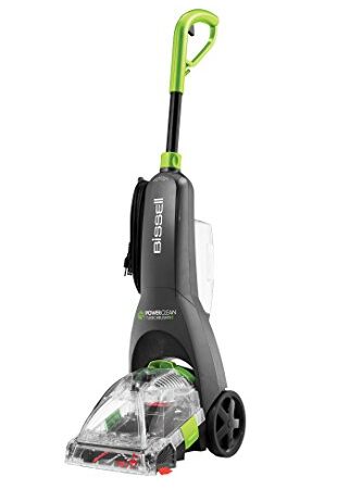 Bissell 2085C Powerclean Turbobrush Compact Carpet Pet Deep Cleaner - Lightweight For Easy Storage And Use - Easily Snaps Apart For Quick Cleaning, Green