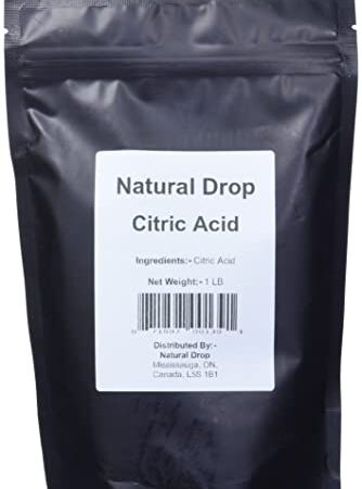 Natural Drop Citric Acid 1 LB