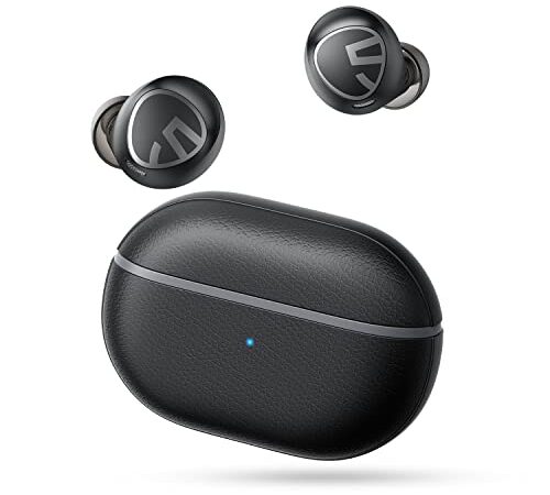 Wireless Earbuds, SoundPEATS Free2 Classic Bluetooth V5.1 Headphones with 30Hrs Playtime in-Ear Wireless Earphones, Built-in Mic for Clear Calls, Touch Control, Single/Twin Mode, Stereo Sound